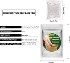 20PCS Lymphatic Drainage Ginger Foot Soak, Foot Care Spa Relaxation for Muscles, Natural Mugwort Herb Foot Soak, Leg Slimming Foot Bath Bag 1