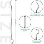 Professional Dental Scraper Tool - Dentist Pick, Medical Stainless Steel, Dental Tarter Scraper for Tooth Stains Remover, Dentist Home Use Tools
