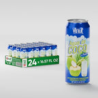 Vinut Original Coconut Water Drink With Pulp (16.57 fl oz, Pack of 24), Hydrate Naturally, Fresh, High Calcium, Potassium, Nutrient Rich, Not From Concentrate, Strong Coconut Flavor and Aroma