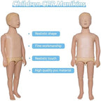 JNMFTD Children CPR Manikins Dummy Training Kit，Full Body CPR First Aid Training Simulator Mannequin Professional Medical Accessories for Classroom or Research Centers Nursing Practice Patient Care