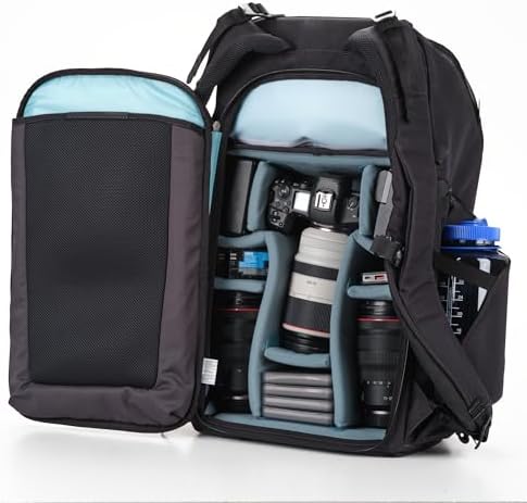 Shimoda Urban Explore 30, Maximum Capacity Everyday Outdoor Photography Travel Backpack, Carry-On Compatible, 16" Laptop Sleeve, Anti-Theft Camera Access, Removable Camera Insert Included, Anthracite