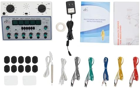 KWD-808I Electric Acupuncture Stimulator Machine - 6 Output Professional Electrotherapy Device with Acupoint Detection, 5 Waveforms & Dual Power Supply for Home Pain Relief Treatment