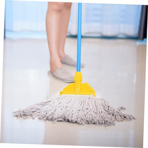Mop Replacement Clamp Detachable Mop Head Clip Floor Handle Part Easy Attach Remove 6.88X5.51X1.57 Inch Durable Head Holder