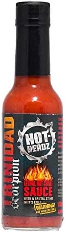 Hot-Headz Trinidad Scorpion Hot Chilli Sauce- 148ml