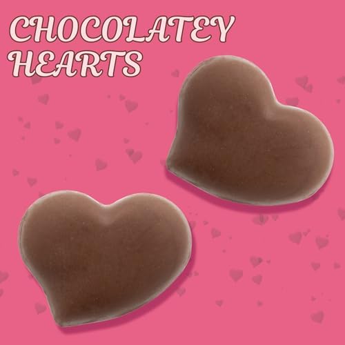 Disney Princess Heart Box, Individually Wrapped Chocolatey Hearts Inside, Valentine's Day Candy Gift, 2.12 Ounces