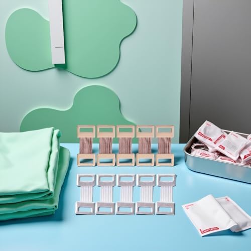 10 Pcs Elastic Bandage Clips 10-Pack Clasps for Various Types Bandages Replaceable Wrap Fastener Clips,Bandages and Bandaging Supplies