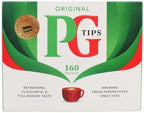 PG Tips, Original Tea Bag, 160 Count Boxes