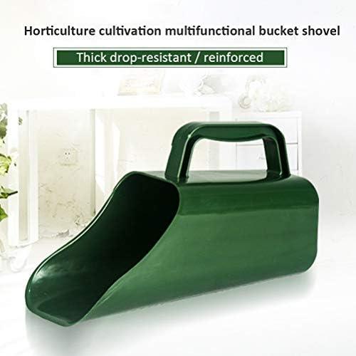 HEEPDD Soil Scoop, Garden Plastic Shovel, Hand Cultivation Tool for Plant Care, Digging and Transporting Soil