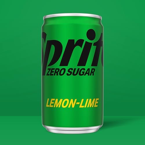 Sprite Zero Sugar Lemon Lime Diet Soda Pop Soft Drinks, 7.5 fl oz, 10 Pack