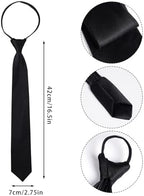 4 Piece Agent Costume Secret Security Service Costume Accessories Earpiece Sunglasses Zipper Ties ID Card for Halloween