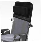 FRCOLOR Wheelchair Backrest Extension Mesh High Back Support Carbon Steel Frame Wheelchair Heightening Parts Neck and Head Support Breathable Accessories