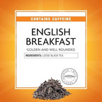 Twinings English Breakfast Loose Tea Tin, 3.53 Ounce Tin (Pack of 1), Smooth, Flavourful, Robust Black Tea Leaves, Caffeinated, Enjoy Hot or Iced