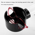 Optical Frame Heater, Glasses Processing Equipment, Hot Air Eyeglasses Heater, Adjustable Temperature, for Eyeglasses Frame Processing Industries and Shop