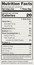Anthony's Organic Ceylon Cinnamon Powder, 1 lb, Ground, Gluten Free, Non Irradiated, Non GMO, Keto Friendly