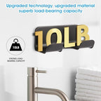2Pcs Universal Hair Dryer Holder, Blow Dryer Holder with Cord Storage, Hair Dryer Holder Wall Mounted, Bathroom Hair Tool Organizer for Dyson, Stable Easy To Install (Get 2 Styles)