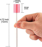 100PCS Disposable Mouth Swabs Sponge - Unflavored, Sterile Oral Swabs Dental Swabsticks for Mouth Cleaning