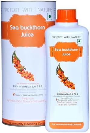 S'ea B'uckthorn Pul.p Concentrate - 8.45Fl Oz | 250ml - Herbal SeaBuckthorn Jui.ce - Makes 50 Glasses - Sea Buckthorn Pu.lp