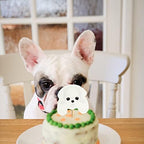 Set of 24 Puppy Cupcake Toppers Dog Adoption Pet Birthday Party Cake Decoration Supplies