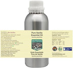 Pure Vanilla Essential Oil (Vanilla planifolia) Steam Distilled 300ml (10 oz)