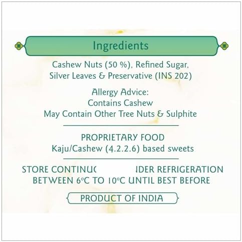 Haldiram's Nagpur Kaju Katli (500gram)