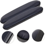 2pcs Blue PVC Sponge Armrest Cushion for Wheelchairs Fit Comfortable Elbow Support Easy to Install Patient Care Accessories