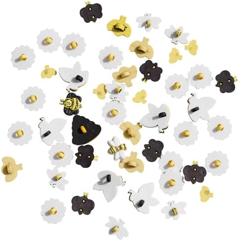 Buttons Galore Craft & Sewing Button Super Value Pack (Bees)…