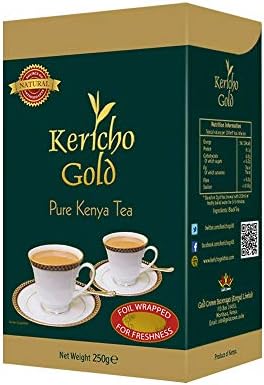 Kericho Gold Pure Kenya Tea Loose Black Tea 250g By A & I Boston Teas