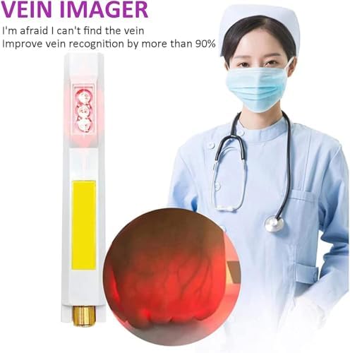Vein Finder, Handheld Portable Medical Vein Illumination Detector for Nurse Doctor, Subcutaneous Vein Search Device, Puncture Imaging Vessel Finder