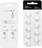 （6mm Open） Hearing Aid Domes for Oticon MiniFit ProWax - (30 Pcs) Replacement Ear Tips - Hearing Aid Supplies & Accessories, Compatible with 60, 85, and 100 dB Hearing Aid Receivers.