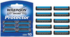 Wilkinson Sword Protector 133 Razor Blade Refill Cartridges, Pack of 10