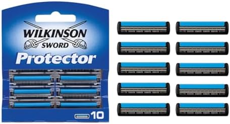 Wilkinson Sword Protector 133 Razor Blade Refill Cartridges, Pack of 10