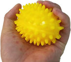Finger Grip Ball, Stroke Hemiplegia Rehabilitation Training Equipment, Hand Finger Strength Massage Grip Ball (Hard)