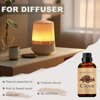 Clove Essential Oils, 100% Pure and Natural Essential Oil for Aromatherapy Diffuser - Clove/1 Fl Oz