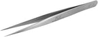 LASHVIEW Lash Tweezer, Vetus Straight Pointed Eyelash Tweezers for Profissional Grafting Eyelash Extension, Stainless Steel Needle Nose Tweezers for Lash Extension Stickers Precision Electronics, ST12