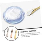 Didiseaon 3pcs Multi-function Facial Mask Spoon Metal Cream Spatula Beauty Scoop for Face Mask Skin Caring Tool