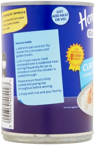 Homepride Can Curry Cook In Sauce 400g