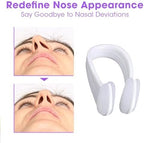 New Nose Sculpting Device, Nose Shaper Lifter, Soft Silicone Nose Bridge Straightener Corrector,Slimmer for Wide Noses