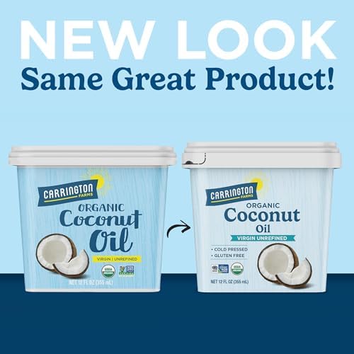 Carrington Farms Organic Virgin Coconut Oil, 12 Fl Oz