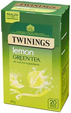 Twinings Green Tea & Lemon Teabags, 40 g