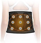 Self-Heating Lumbar Brace,Back Support-Lower Back-Waist Belt with Removable Pad Magnet Therapy (Size : A-M)