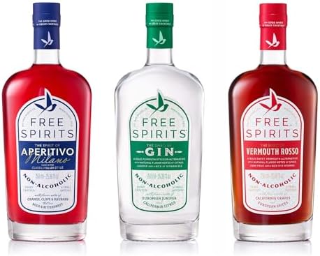 Free Spirits Negroni Bundle | Non-Alcoholic Cocktail Kit