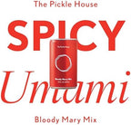 The Pickle House Bloody Mary Mix - Natural Spiced Tomato Mix, A Blend of Tomato Juice, our Original Pickle Juice and a Generous Amount of Spice - Bloody Mary Bar Supplies for Home, x24 5.5 fl oz Cans