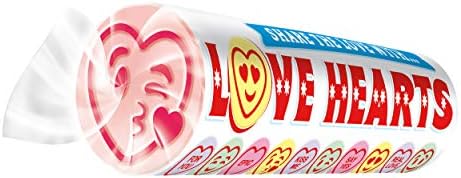 Swizzels Matlow Giant Love Hearts 39 g (Pack of 24)