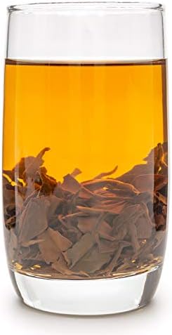 oriarmcha 125g / 4.4oz Chinese Shou Mei Aged Tea Loose Leaf - Fuding White Tea Shoumei Long Life Eyebrow - 1st Grade - Brew Hot or Iced Tea
