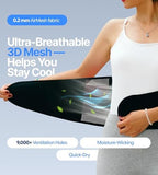 Ultra Thin Adjustable Back Brace for Men & Women - Flexible Supportive Lower Back Pain Relief with Breathable Dual-Tension Straps & Industrial Grip for Sciatica, Scoliosis, Herniated Disc, S