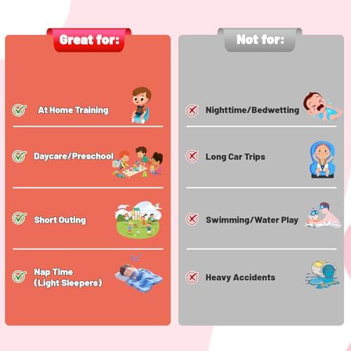 MooMoo Baby Absorbent Potty Training Underwear 4 Packs Cotton Training Pants for 6T