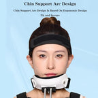 SFKLYU Orthosis Cervical Thoracic Halo Brace Adjustable Head Neck Chest Thoracic Halo Brace, Open Design, Adjustable Size, Support Decompression, Free Disassembly