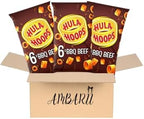 AMBARII KP Hula Hoops BBQ Beef Flavored Snacks - 3 pack