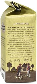 Verena Street 11 Ounce Ground, Swiss Water Process Decaf Coffee, Sunday Drive Decaffeinated, Medium Roast Rainforest Alliance Certified Arabica Coffee