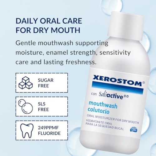 With Saliactive For Dry Mouth Or Xerostomia Mouthwash 250ml